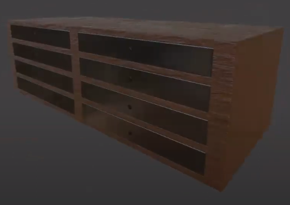 Dresser 3D Precedural Modeling