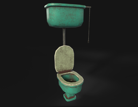 Toilet 3Ds
