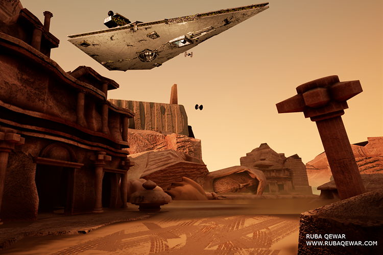 Starwars Rogue One Environment