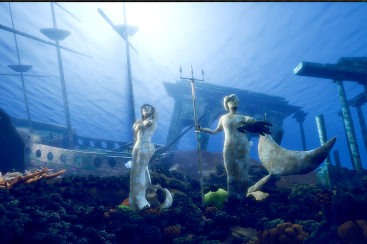 Underwater Theme Environment