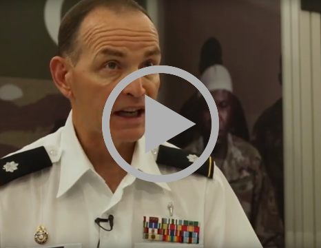 Lieutenant Steve Blackwell is recruiting Muslim Chaplains for the U.S. Army